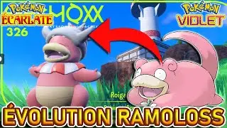 EVOLUTION de RAMOLOSS en ROIGADA | Pok&eacute;mon Violet et Ecarlate