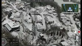Snowy Day in #DroneValley @hextronics @FlytBase #DronesAreGood #DiaB