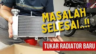 PASANG RADIATOR BARU dan FLUSH COOLANT | Benelli RFS150i