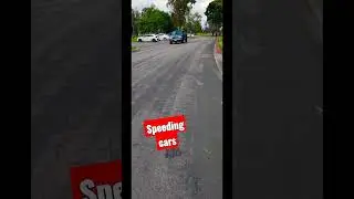 Speeding Cars in Fountain Valley Regional  Park unsafe for people walking on weekends . #fbreels