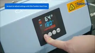 How to Restore Default Parameter Settings of Tumbler Heat Press?