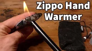 how to light a Zippo hand warmer