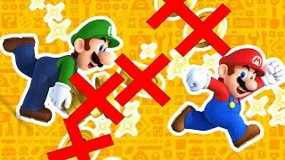 Can You Beat The SMM2 Title Screen Levels Without Touching A Coin?