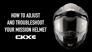 Шлем CKX Mission &mdash; как отрегулировать и устранить неполадки в шлеме Mission.