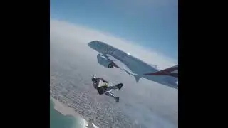 Airplane stunt | man made plane | Dubai extreme sports