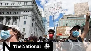 Thousands attend anti-racism protests in Montreal