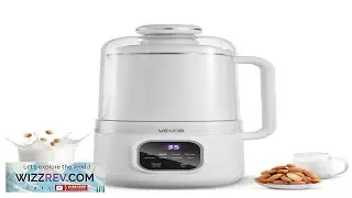 VEVOR 8 in 1 Nut Milk Maker 34 oz Soy Milk Maker with 200W