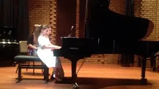 Quattro Mani Concours 2013; Nikolay Voropaev; Joh.Chr.Bach Rondo Fa majeur
