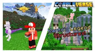 COBBLEVERSE Kanto Legendary Structures! How to Find & Summon Them!