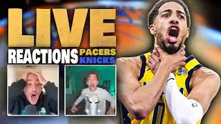 STUNNING | Live reactions as the Knicks choke against the Pacers