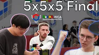 Чемпионат мира по сборке кубиков Рубика WCA 2023: финал 5x5x5