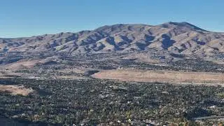 Drone Skyline Sweep of Reno, Nevada.