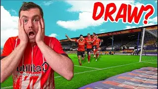 THEY ARE 58 PLACES BELOW US | Luton Town vs Grimsby Town - FA CUP - MATCH DAY VLOG
