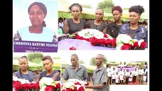Final Journey of the Late Christina Katumi Nzangi At Makueni Kwa Kavisi On 10th May 2024