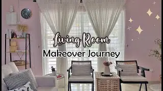 Living Room Makeover Journey &bull; IKEA haul, minimal decorating ideas ✨ #shopeefind #ikeahaul