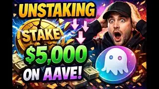 Анстейкинг $5000 по протоколу Aave