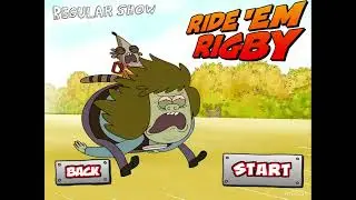 Regular Show Ride ‘Em Rigby Full Gameplay