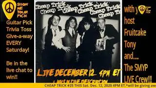 SHOW ME YOUR PICK #25 CHEAP TRICK *promo*