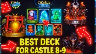 &ldquo;Unbeatable Deck for Castle 8 & 9 🏆 | Castle Crush Gameplay&rdquo;||&ldquo;Unbeatable Deck for Castle 8 & 9 🏆 |
