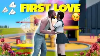 FRANKLIN'S FIRST LOVE ❤️ IN INDIAN BIKES DRIVING 3D || FUNNTYAA 