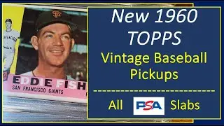 1960 TOPPS PSA SLAB PICKUPS!
