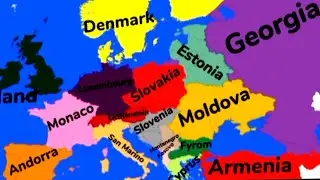 If the Smallest countries invades their Neighbors ( Europe)