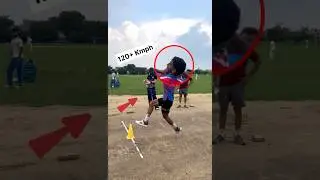 Ye ladka 130+ Kmph Achieve karega jaldi 🚀 #shorts #shortsvideo #fastbowling #cricketvideo