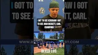 The Bleed Los Podcast - #Dodgers Julio Ur&iacute;as discusses having Quakes players watch him get ready