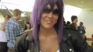 Major Motoko Kusanagi shows skin @ Otakon 2012 - shot by Cosplayer Nation