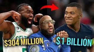 Jaylen Brown's $304 Million Contract vs Kylian Mbappé's $1 Billion Saudi Offer... FOR 1 YEAR ONLY 😳