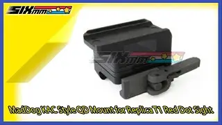 [MadDog] KAC Style QD Mount for Replica T1 Red Dot Sight[W/ Marking]