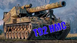 Самая ОПАСНАЯ Артиллерия Второй Мировой - Т-92 HMC - самоходная гаубица США