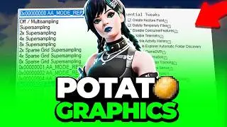Разблокируйте СЕКРЕТНУЮ КАРТОФЕЛЬНУЮ графику в Fortnite на Intel, AMD и NVIDIA! 🥔Ускорение FPS + ...
