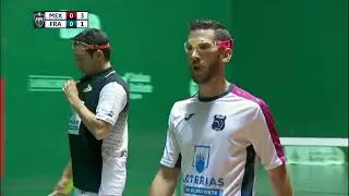 CAMPEONATO MUNDIAL DE PELOTA VASCA PALETA GOMA VARONIL FINAL MEXICO VS FRANCIA 2018