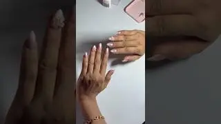 2 second nail glow-up 💅✨ #nail #nails #bridalnailart #wedding
