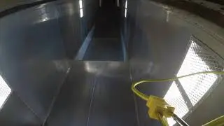 Biomass truck dumping