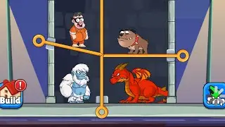 Prison Pin Rescue - All Levels Gameplay Pull Him Out ( Levels 3867 - 3903 )