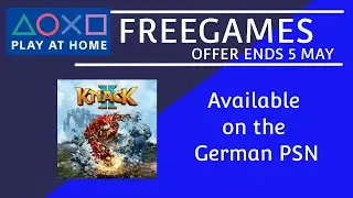 PS4 FREE KNACK 2 - PLAY AT HOME INITIATIVE | JUST CREATE A GERMAN PSN ACCOUNT - DOWNLOAD NOW!