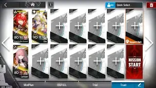 Arknights MT-EX-8 CM 2 OP clear (Exu Alter & Lemuen)