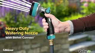 Gilmour Heavy Duty 8-Pattern Hose Nozzle with Swivel Connect