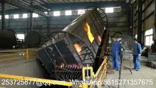 skid mounted 60-100cbm Hydrochloric acid  storage tank