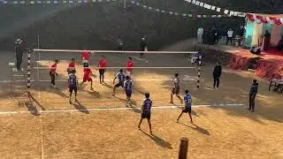 रोचक भलिबल खेल चिन्देखर्क⚽️valleyball  Parbat 