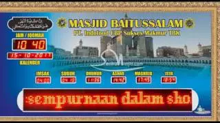 toko jam masjid di bandar lampung-081368387083