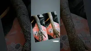Marudhani😻💐|| 1st Try Bride 👰|| Mehnadiart✨ || Hennaart || Shorts 🥳