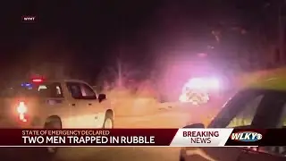 Coal preparation plant collapses in eastern Kentucky, reportedly trapping 2 people inside