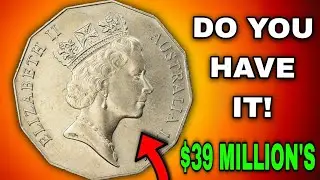 HIDDEN TREASURE - Rare 50 Cents Australian Coins In Pocket Change That Could Make You RICH!