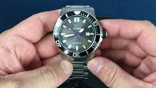 Review Of The AUDAZ Reef Diver Watch ADZ-2045-03 From Kickstarter!!