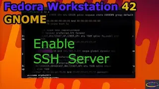 Fedora Workstation - Enable SSH Server