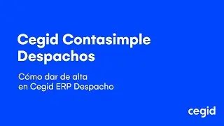 Cegid ERP Diez | Como dar de alta Cegid Contasimple
