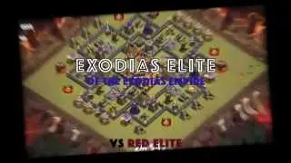 #7 Clash of Clans 3 Star With Hogs Clash Exodias Elite vs Red Elite